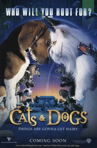 Đại Chiến Chó Mèo 1 (Cats & Dogs)