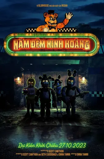 Xem phim Năm Đêm Kinh Hoàng (Five Nights at Freddy's) - 2023 - Vietsub - Âu Mỹ