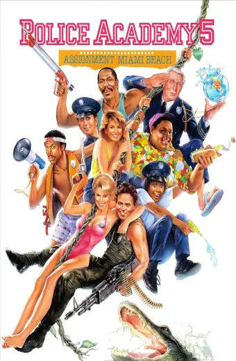 Xem phim Police Academy 5: Assignment: Miami Beach  - 1988 - Vietsub - Âu Mỹ