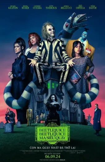 Xem phim Beetlejuice Beetlejuice: Ma Siêu Quậy (Beetlejuice Beetlejuice) - 2024 - Vietsub - Âu Mỹ