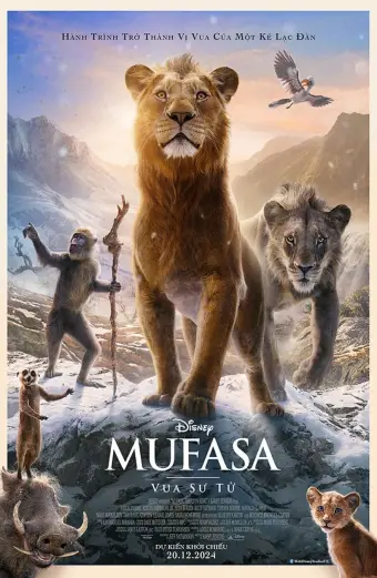 Xem phim Mufasa: Vua Sư Tử (Mufasa: The Lion King) - 2024 - Vietsub - Âu Mỹ